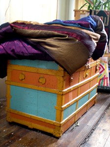 This, I call, the magic trunk. I love its colors and promise of surprise.